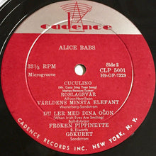 Load image into Gallery viewer, Alice Babs : Alice Babs (LP, Comp)