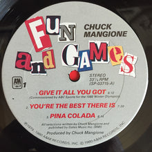 Charger l'image dans la galerie, Chuck Mangione : Fun And Games (LP, Album, San)