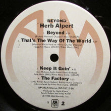 Laden Sie das Bild in den Galerie-Viewer, Herb Alpert : Beyond (LP, Album, X)