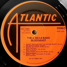 Charger l'image dans la galerie, The J. Geils Band : Bloodshot (LP, Album, RP, Mon)
