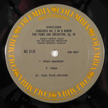 Laden Sie das Bild in den Galerie-Viewer, Mendelssohn*, Rudolf Serkin / Eugene Ormandy Conducts The Philadelphia Orchestra And The Columbia Symphony Orchestra* : Piano Concerto Nos. 1 & 2 (LP, RE)