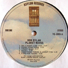 Load image into Gallery viewer, Bob Dylan : Planet Waves (LP, Album, San)