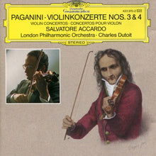 Laden Sie das Bild in den Galerie-Viewer, Paganini* - Salvatore Accardo, London Philharmonic Orchestra, Charles Dutoit : Violinkonzerte Nos. 3 & 4 (CD, Comp)