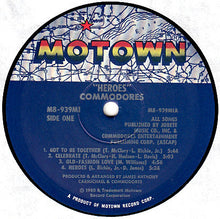 Laden Sie das Bild in den Galerie-Viewer, Commodores : Heroes (LP, Album, Gat)