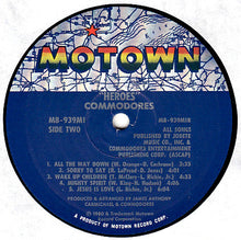 Laden Sie das Bild in den Galerie-Viewer, Commodores : Heroes (LP, Album, Gat)