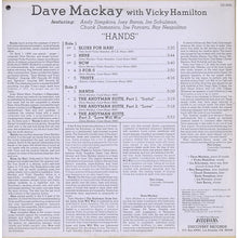 Charger l'image dans la galerie, Dave Mackay with Vicky Hamilton : "Hands" (LP, Album)