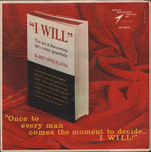 Load image into Gallery viewer, Ben Sweetland : I Will (LP)