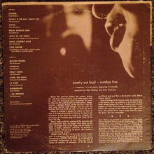 Load image into Gallery viewer, Various : Poetry Out Loud - Number Five (LP, Comp)