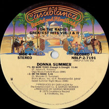 Laden Sie das Bild in den Galerie-Viewer, Donna Summer : On The Radio: Greatest Hits Vol. I & II (2xLP, Album, Comp, 28)