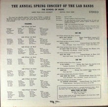 Charger l'image dans la galerie, The Seven Big Bands Of North Texas*, Leon Breeden : Annual Spring Concert (April 14, 1970, In The North Texas Auditorium, Denton, Texas) (LP, Album)