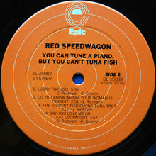 Charger l'image dans la galerie, REO Speedwagon : You Can Tune A Piano, But You Can't Tuna Fish (LP, Album, San)