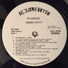 Laden Sie das Bild in den Galerie-Viewer, Sonny Stitt : Stardust (LP, Album, Promo)