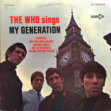 Laden Sie das Bild in den Galerie-Viewer, The Who : The Who Sings My Generation (LP, Album, Pin)