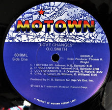 Load image into Gallery viewer, O.C.Smith* : Love Changes (LP, Album)
