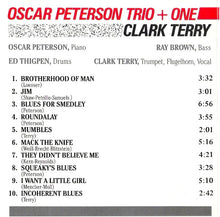 Load image into Gallery viewer, Oscar Peterson Trio* + Clark Terry : Oscar Peterson Trio + One (CD, Album, RE)