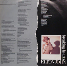 Charger l'image dans la galerie, Elton John : Breaking Hearts (LP, Album, Club)