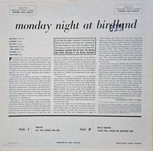 Charger l'image dans la galerie, Hank Mobley, Billy Root, Curtis Fuller, Lee Morgan : Monday Night At Birdland (LP, Album, Mono)