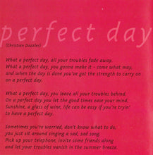 Load image into Gallery viewer, Christian Dozzler And The Blues Wave : Perfect Day (CD, Album)