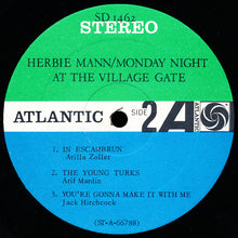 Laden Sie das Bild in den Galerie-Viewer, Herbie Mann : Monday Night At The Village Gate (LP, Album)