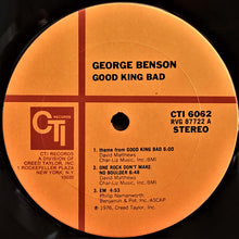 Laden Sie das Bild in den Galerie-Viewer, George Benson : Good King Bad (LP, Album, Gat)