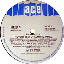 Load image into Gallery viewer, Elmore James : Let's Cut It - The Very Best Of Elmore James (LP, Comp, Mono)