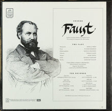 Load image into Gallery viewer, Gounod*, Placido Domingo, Mirella Freni, Nicolai Ghiaurov, Georges Prêtre, Thomas Allen, Michèle Command, Jocelyne Taillon, Marc Vento, Paris Opera Chorus* & Orchestra* : Faust (4xLP + Box, Album)