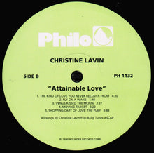 Load image into Gallery viewer, Christine Lavin : Attainable Love (LP, Album)