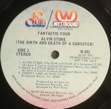 Load image into Gallery viewer, Fantastic Four : Alvin Stone (The Birth And Death Of A Gangster) (LP, Album, Promo)