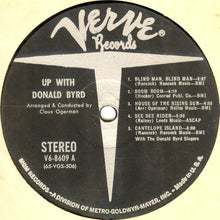 Laden Sie das Bild in den Galerie-Viewer, Donald Byrd : Up With Donald Byrd (LP, Album)