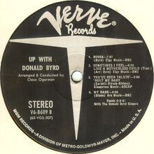 Laden Sie das Bild in den Galerie-Viewer, Donald Byrd : Up With Donald Byrd (LP, Album)