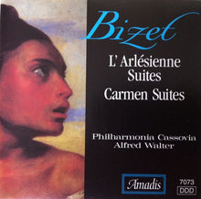 Load image into Gallery viewer, Bizet* | Philharmonia Cassovia, Alfred Walter : L'Arlésienne Suites, Carmen Suites (CD, Album)