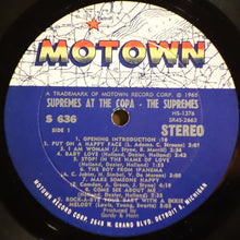 Load image into Gallery viewer, The Supremes : At The Copa (LP, Album)