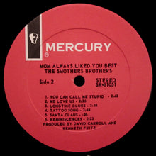 Load image into Gallery viewer, The Smothers Brothers* : Mom Always Liked You Best! (LP, Album, Mer)