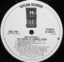 Load image into Gallery viewer, Joni Mitchell : The Hissing Of Summer Lawns (LP, Album, Promo, Gat)