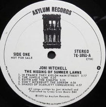 Load image into Gallery viewer, Joni Mitchell : The Hissing Of Summer Lawns (LP, Album, Promo, Gat)