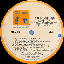 Load image into Gallery viewer, The Beach Boys : Love You (LP, Album, Ter)