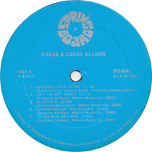 Load image into Gallery viewer, Gregg & Duane Allman* : Gregg & Duane Allman (LP, Comp, Sil)