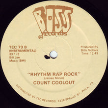 Load image into Gallery viewer, Count Coolout : Rhythm Rap Rock (12")