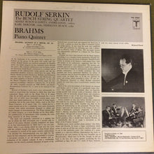 Laden Sie das Bild in den Galerie-Viewer, Brahms*, Rudolf Serkin, The Busch String Quartet* : Piano Quintet (LP, Album)