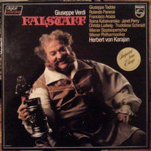 Charger l'image dans la galerie, Giuseppe Verdi - Giuseppe Taddei, Rolando Panerai, Francisco Araiza, Raina Kabaivanska • Janet Perry, Christa Ludwig • Trudeliese Schmidt, Wiener Staatsopernchor, Wiener Philharmoniker, Herbert von Karajan : Falstaff (3xLP + Box)