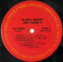 Load image into Gallery viewer, Blood, Sweat And Tears : Blood, Sweat And Tears 3 (LP, Album)