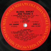 Load image into Gallery viewer, Blood, Sweat And Tears : Blood, Sweat And Tears 3 (LP, Album)