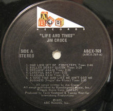 Laden Sie das Bild in den Galerie-Viewer, Jim Croce : Life And Times (LP, Album, San)