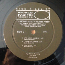 Laden Sie das Bild in den Galerie-Viewer, John Lewis (2) : 2 Degrees East / 3 Degrees West (LP, Album, Mono)