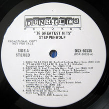 Laden Sie das Bild in den Galerie-Viewer, Steppenwolf : 16 Greatest Hits (LP, Comp, Promo)