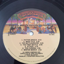 Laden Sie das Bild in den Galerie-Viewer, Jerry Goldsmith : Patton (Original Motion Picture Score) (LP, Album, RE)