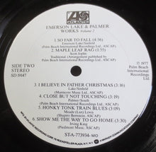 Load image into Gallery viewer, Emerson Lake & Palmer* : Works Volume 2 (LP, Album, MO )