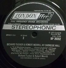 Charger l'image dans la galerie, Richard Tucker (2) And Robert Merrill : Richard Tucker And Robert Merrill At Carnegie Hall (2xLP, Album)