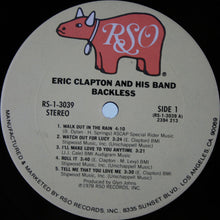 Load image into Gallery viewer, Eric Clapton : Backless (LP, Album, Ter)