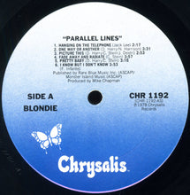 Laden Sie das Bild in den Galerie-Viewer, Blondie : Parallel Lines (LP, Album, RE)